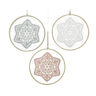 Hanger kant katoen Ø24cm