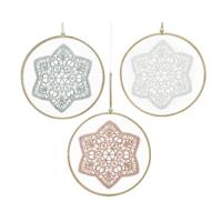 Hanger kant katoen Ø24cm - thumbnail