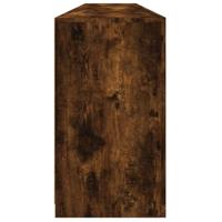Dressoir met LED-verlichting 202x37x67 cm gerookt eikenkleurig - thumbnail