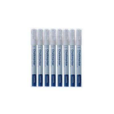 Krijtstift Europel 3mm wit etui 8 stuks Krijtstift Europel 3mm wit etui 8 stuks