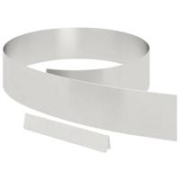 Tuin Grasperkafwerking 4 pcs Zilver 450 x 15 cm Roestvrij staal - thumbnail