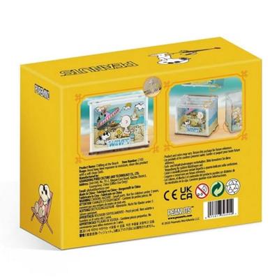 Peanuts Puremind DIY Construction Mini Scene Chilling at the Beach
