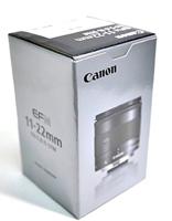 Canon EF-M 11-22mm f/4-5.6 IS STM SLR Zwart - thumbnail