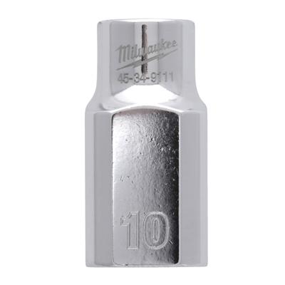 Milwaukee Accessoires 1/2" dop metrisch - 10 mm - 4932480008