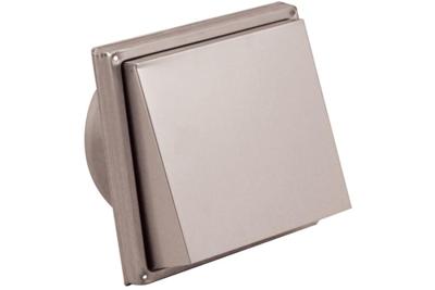 Nedco buitenrooster rvs schuine kap aansluitdiameter 150 mm