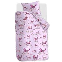 Beddinghouse Beddinghouse x Hanneke de Jager Dekbedovertrek Unicorn Paradise Pink 100x135 cm - thumbnail