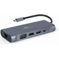 Cablexpert USB-C 7-in-1 multi adapter USB-C dock 7-voudig - 9530507 - thumbnail