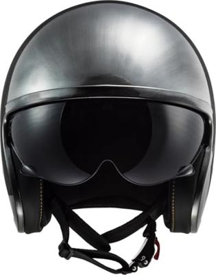 LS2 jethelm "of599 ii spitfire jeans". helmet of599 spitf.ii jeans s
