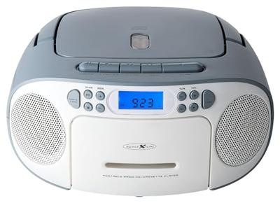 Reflexion RCR2260BL Radio/CD-speler VHF (FM) AUX, CD, Cassette Blauw-wit