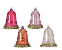 Klok glas d6,70h8,30 cm a4 Decoris - Decoris - thumbnail