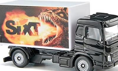 Siku vrachtwagen met aanhanger sixt 1:87 Siku vrachtwagen met aanhanger sixt 1:87