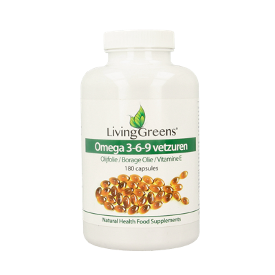 Livinggreens Omega 3-6-9 complex 180 Capsules
