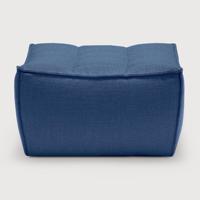 Ethnicraft Hocker 'N701' 70 x 70cm, kleur Blauw - thumbnail