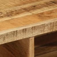 Tv-meubel wandmontage 80x30x19 cm massief ruw mangohout - thumbnail