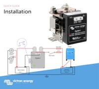 Victron Energy Cyrix-i 12/24V 400A Relais Nominale spanning: 12 V, 24 V Schakelstroom (max.): 400 A 1 stuk(s) - thumbnail