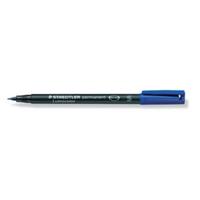 Viltstift staedtler ohp lumo sf 313 perm blauw - thumbnail
