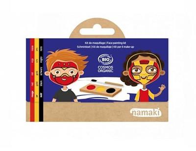 Namaki Schmink - ninja & superheld - 3 kleuren