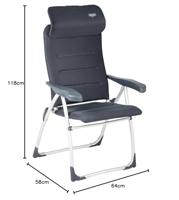 Crespo Standenstoel Aa 215 Air Elite Compact Grijs (82) Stoel Grijs - thumbnail