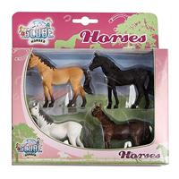 Kids Globe globe paarden, 4st. 1:32 - thumbnail