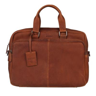 Burkely Antique Avery Workbag 15.6" laptop bag -Cognac