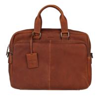 Burkely Antique Avery Workbag 15.6" laptop bag -Cognac - thumbnail