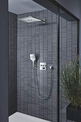 Handdouche Grohe Rainshower SmartActive 130 Cube 13 cm Chroom - thumbnail