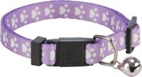 TRIXIE HALSBAND KAT PRINT POOT ELASTISCH ASSORTI - thumbnail