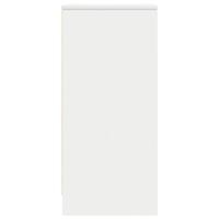 Dressoir 29,5x34x76 cm spaanplaat wit - thumbnail