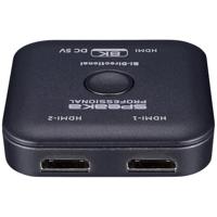SpeaKa Professional SP-11990132 2 poorten HDMI-switch UHD 8K @ 60 Hz Bidirectioneel bruikbaar 7680 x 4320 Pixel - thumbnail