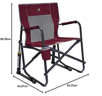 GCI Freestyle Rocker™ Campingstoel met schommelfunctie (kaneel)