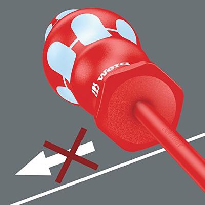 Wera 3160 i VDE Platte schroevendraaier Kopbreedte: 5.5 mm Koplengte: 125 mm Wera 3160 i VDE Platte schroevendraaier Kopbreedte: 5.5 mm Koplengte: 125 mm