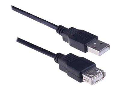 EWENT EW9622 - USB-verlengkabel - USB (V) naar USB (M) - USB 2.0 - 3 EWENT EW9622 - USB-verlengkabel - USB (V) naar USB (M) - USB 2.0 - 3