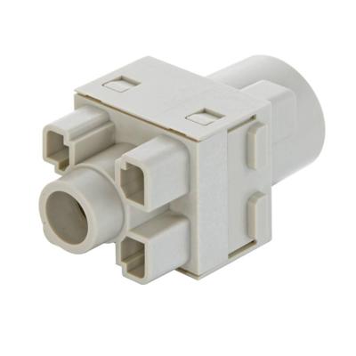 HARTING 09140013104 Dubbele module 1 Crimpen, Axiale schroefaansluiting 1 stuk(s)