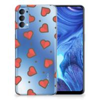 OPPP Reno 4 TPU bumper Hearts - thumbnail