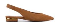 Mace Dames Pumps in Suede (Cognac) - thumbnail