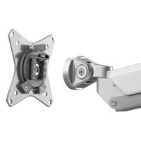 LogiLink BP0087 flat panel bureau steun 81,3 cm (32 ) Klem Zilver - thumbnail