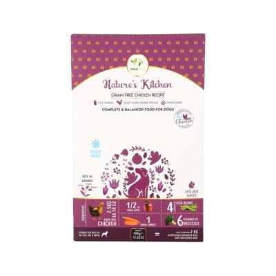 Pawfect freeze dried foods chicken recipe