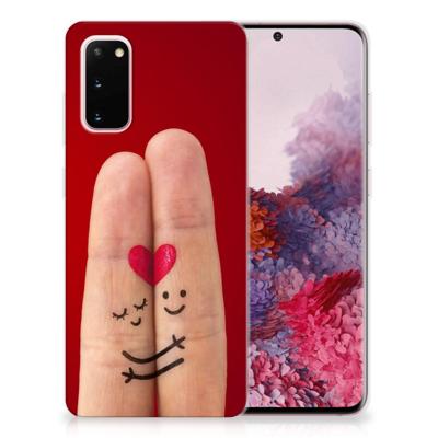 Samsung Galaxy S20 | Sillicone Back Cover | Liefde - Origineel Romantisch Cadeau