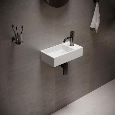 Fontein Ideavit Solidcube 40x22x10 cm Solid Surface Mat Wit Ideavit Fontein Ideavit Solidcube 40x22x10 cm Solid Surface Mat Wit Ideavit