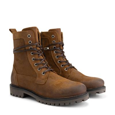 Travelin&apos; Men - Lace-up boot casual - Cognac - Maat 43