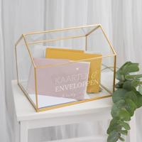 Glazen enveloppendoos huis lovely lettertypes namen - thumbnail