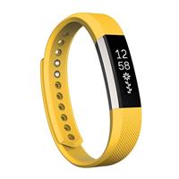 Fitbit Alta siliconen bandje, Maat: Large, Lengte: 22CM - Geel - thumbnail