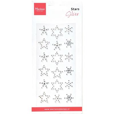 Marianne Design • rhinestone stars silver