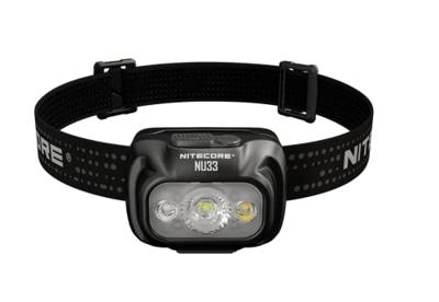 NiteCore NU33 Hoofdlamp LED werkt op een accu 200 lm 147 h
