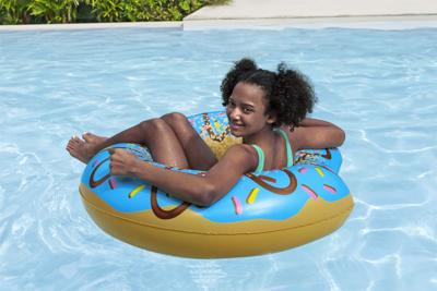 Bestway Opblaasbare Donut Kleur Assorti D107 cm +12 Jaar Strand en Zwembad 36118 - thumbnail