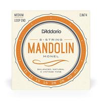 D&apos;Addario EJM74 Monel Medium 11-40 snaren voor mandoline - thumbnail