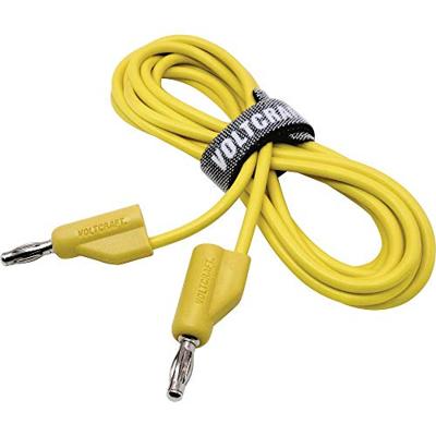VOLTCRAFT MSB-300 Meetsnoer Banaanstekker 4 mm Banaanstekker 4 mm 2.00 m Geel 1 stuk(s) VOLTCRAFT MSB-300 Meetsnoer Banaanstekker 4 mm Banaanstekker 4 mm 2.00 m Geel 1 stuk(s)