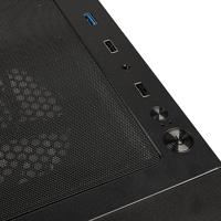 Kolink OBSERVATORY HF GB computerbehuizing Midi Tower Zwart - thumbnail
