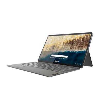Lenovo IdeaPad Duet 5 Chromebook 33,8 cm (13,3 inch, 1920x1080, Full HD, OLED, Touch) 2-in-1 tablet (Qualcomm Snapdragon 7c Gen 2, 8GB RAM, 128GB eMMC, Qualcomm Adreno 618, ChromeOS) grijs + ActivePen