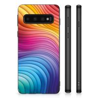 Grip Case voor Samsung Galaxy S10 Regenboog - thumbnail